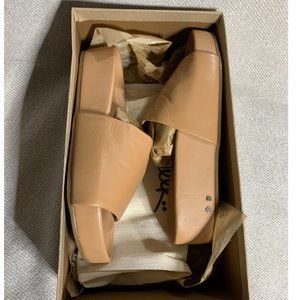 Beeks Pelican Platform Slide, Honey Size 8
